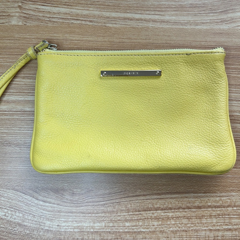 Yellow Brahmin Wristlet